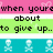 Pixelated text and symbols on a multi-colored striped background with heart and skull motifs.