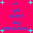 Bright pink background with blue text reading 'if ya want my attention...' and scattered cyan plus signs, some with white sparkles.