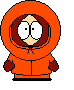 Four pixelated cartoon character icons in orange hooded parkas with brown mittens, displayed on a gray background.