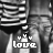 A black-and-white animated icon featuring a repeated pattern of striped figures with text overlays, showing subtle variations in the lower-left corner across frames.