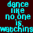 A static digital image with cyan text on a dark brown background, displaying repeated phrases and words in a pixelated style.
