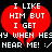 Pixelated red broken heart with white text reading 'I LIKE HIM BUT I GET NERVOUS WHEN HE'S NEAR ME! :/.'