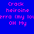 Pixelated text in pink on blue and black backgrounds with partial word fragments.
