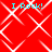 Red background with white diamond pattern and cyan "I Rock!" text in four corners