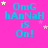 Bright pink background with cyan text reading "OmG hAnNaH is On!" repeated in a , surrounded by small yellow and white stars