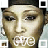 A 4-frame contact sheet of a pixelated animated icon showing four variations of the same woman's face with