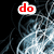 Animated icon with red text 'do', 'something', and 'crazy' appearing sequentially over a blue-white abstract background.