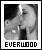Black-and-white pixelated image of a person's face with visible eyes and nose, framed by text reading 'EVERWOOD' below.