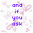 Pixelated purple text on white background with pink heart and butterfly motifs, displaying phrases about lying when asked if loving someone.