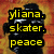 Pixelated image of two figures embracing against a fiery orange-yellow background with yellow text overlays.