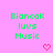 Green text 'BiancaK luvs Music' on pink background with pixelated hearts, static image.