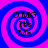 Four identical display a blue and pink spiral background with black text reading "OMG It's Me" in each