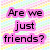 Pixelated text in pink, yellow, and green boxes on a pastel striped background with partial visible gray area.