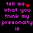 Pixelated text in pink on black background with animated red heart and star symbols replacing static elements.
