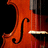 Pixelated violin image with red text on black background reading "VIOLISTS PLUS THE KAMA SUTRA ? oh my all those positions...".