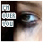 16 shows a close-up of an eye with changing text overlays and color variations