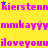 Yellow background with repeating pink text strings and scattered blue/gold stars, no visible animation changes.