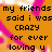 Pixelated text on orange background with pink abstract shapes, showing two states of a message about being called crazy for loving someone.