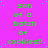 A static image with a bright pink background, green pixelated text reading "son of a batch of cookies!!" repeated four times in , and scattered light blue dots