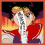 Four- of pixelated anime-style images featuring a character with blonde hair and red clothing, one showing Japanese text and another displaying "Sailor Mars" in orange block letters