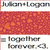 A static icon with a red-orange pixelated background, featuring partially visible text at the top and bottom edges.