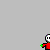 Pixelated character in red shirt holding tennis racket with green ball, displaying multiple states including speech bubble and text overlays.