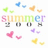Pixelated icon displays 'SUMMER' text with heart-shaped elements in various colors on a white background.