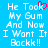Pixelated text on blue background with red heart symbol replacing 'o' in 'Took', repeated twice side-by-side.