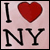 Static 50x50 pixel buddy icon featuring black text and a red heart symbol on a light pink background with subtle dithering.