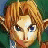 Pixelated buddy icon featuring a character with pointed ears and blonde hair on the left, next to green text reading "Original Icons .com" on a dark background.