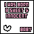 Pixelated text and symbols animate across a of , with pink text reading "I WAS BORN A SWEET & INNOCENT" above "BABY," then transitioning to "BUT THESE GIRLS HAVE GROWN ME CRAZY."
