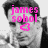 Pixelated grayscale portrait of a person with dark hair wearing a light shirt, overlaid with bright pink text reading 'james sohol' and a heart symbol.