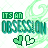 Pixelated green and teal text reads 'ITS AN OBSESSION' above two heart icons, with a swirling background pattern.