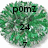 Green pixelated circular icon with black text 'pomi' at top, '24' in middle, and a short horizontal line at bottom.