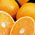 Pixelated oranges and orange text on black background with gray section, reading "i will bring oranges. [Aori and nik]".