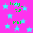 Bright pink background with scattered light blue stars and green pixelated text reading "heyy its ME!" repeated across the image.