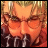 Pixelated anime-style character with closed eyes and orange hair, next to text reading "AnimeIM" and "com" on black background.