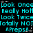 Cyan pixelated text repeats across black background with white stars and gray dots, forming a wordwall of phrases like "Look Once" and "Really Hot".