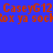 Red pixelated text 'CaseyG12' and 'Rox ya sock' on blue and cyan background with no visible animation changes