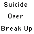 Pixel art animation of two figures on a rope swing with text bubbles showing emotional dialogue about relationship struggles.
