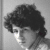 A four- shows a person with curly hair in grayscale, color, and text overlays