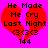 Red broken heart shape on bright pink background with black text reading "He Made Me Cry Last Night" and numbers below.