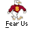 Pixelated cartoon eagle mascot in maroon sweater with yellow number 9 running on gray background, displayed as two identical frames of an animated contact sheet with promotional text.