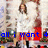 A pixelated image of a person in white angel wings and red dress with blue text overlay reading "all i want 4 x-mas is u".