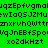 Green background with repeating blue rectangular blocks containing black text strings and three instances of 'xo2dkHzt' in black text.