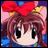 Pixelated anime-style character icon with red bow and yellow ears on left, black background with white text "Anime IM" and stylized "AIM" logo on right.