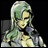 Pixelated anime-style character with green hair and yellow outfit holding a microphone next to text reading "Anime IM" and "com" on black background.