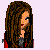 Pixel art contact sheet showing three frames of an animated icon with a cartoon character and text reading "Don't You Wish You Were ME?" on a pink background.