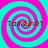 Four identical spiral patterns in cyan and magenta with red text "TamzinR1" overlaid on each spiral.