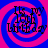 A four- of identical pixelated text reading "It's My Birthday" over a blue and pink spiral background with visible pixelation